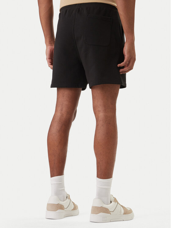 Tommy Jeans Tommy Jeans Športové kraťasy Contrast Linear DM0DM22697 Čierna Regular Fit