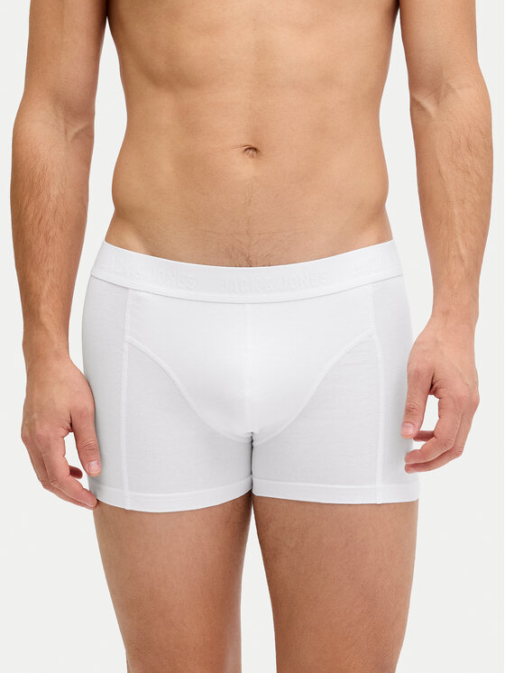 Jack & Jones Jack & Jones Súprava boxeriek Waistband 12127816 Biela