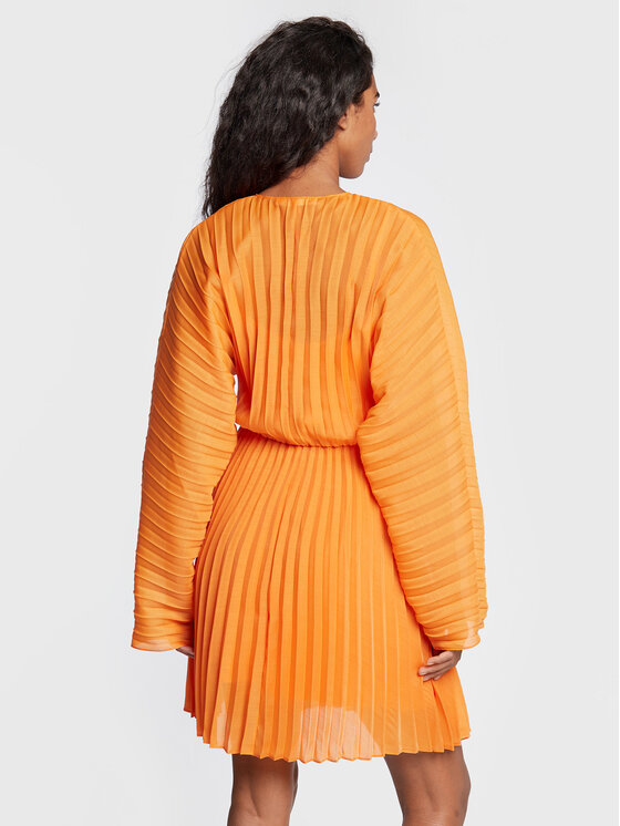 Samsøe Samsøe Samsøe Samsøe Coctailkleid Annica F22300223 Orange Relaxed Fit
