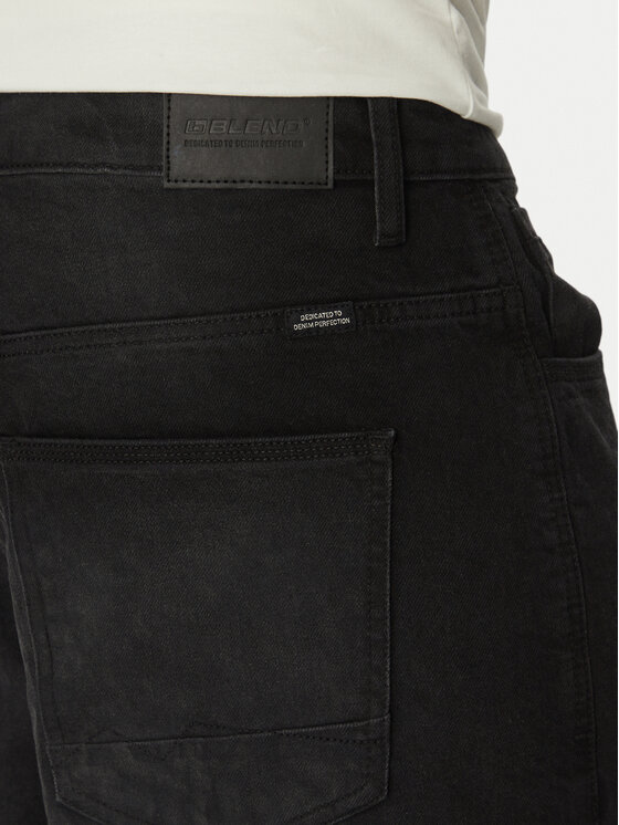 Blend Blend Traperice 20718404 Crna Relaxed Fit