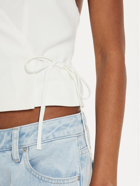 ViCOLO ViCOLO Palaidinė TB1429 Balta Regular Fit