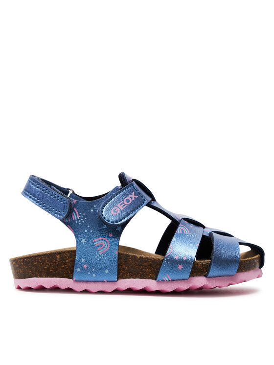 Geox Sandales B Sandal Chalki Girl B452RA 000NF CF48T S Tumši zils