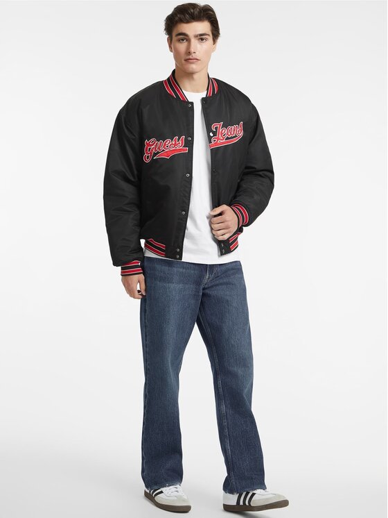 Guess Jeans Guess Jeans Kurtka przejściowa 168461 Czarny Classic Fit