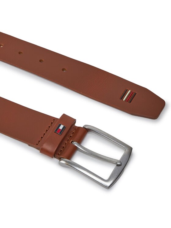 Tommy Hilfiger Tommy Hilfiger Pasek Denton 3.5 Ext AM0AM12054 Brązowy