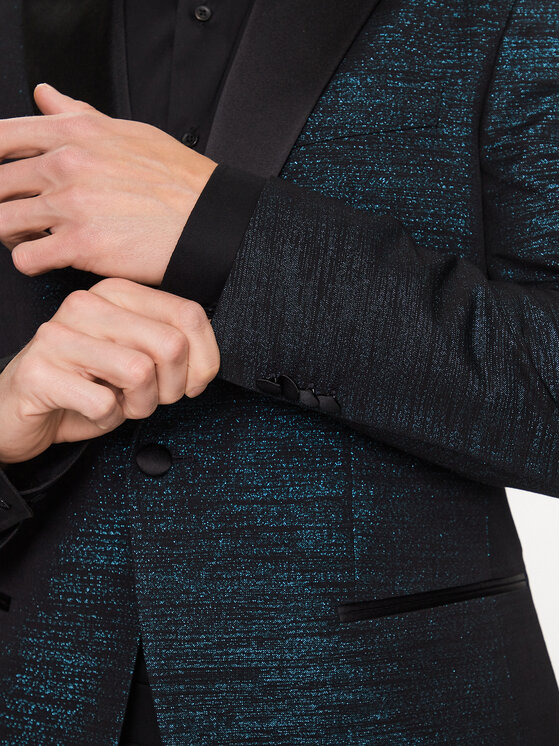 BOSS Boss Pintsak 50484883 Tumesinine Slim Fit