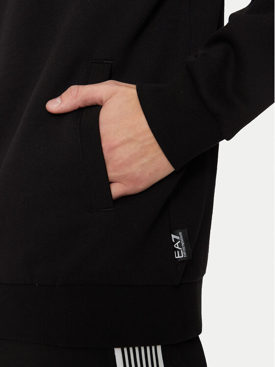 EA7 Emporio Armani EA7 Emporio Armani Felpa 6DPM14 PJVTZ 1200 Nero Regular Fit