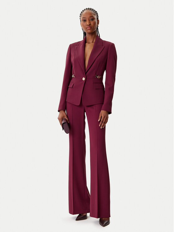 ARTIGLI ARTIGLI Riidest püksid ACPA002994 Bordoopunane Regular Fit