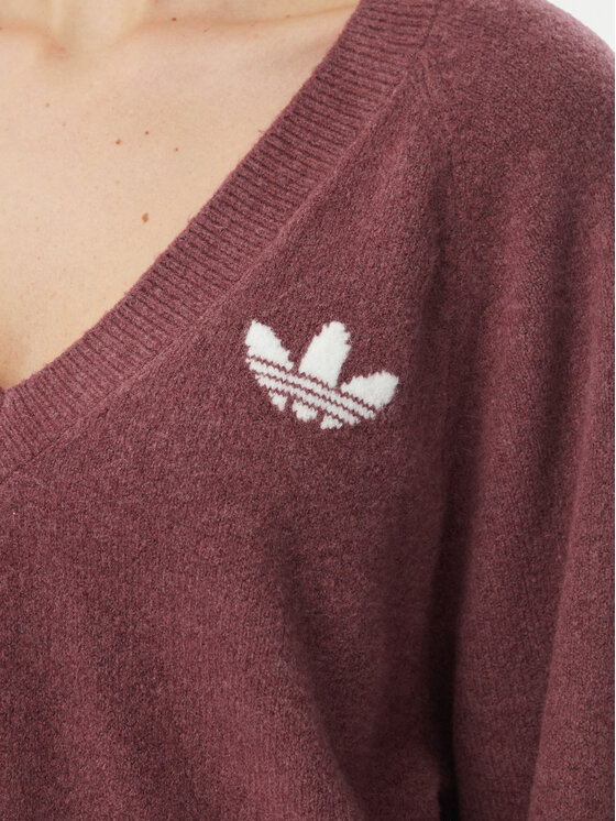 adidas adidas Pulover Essentials IA4443 Maro închis Loose Fit