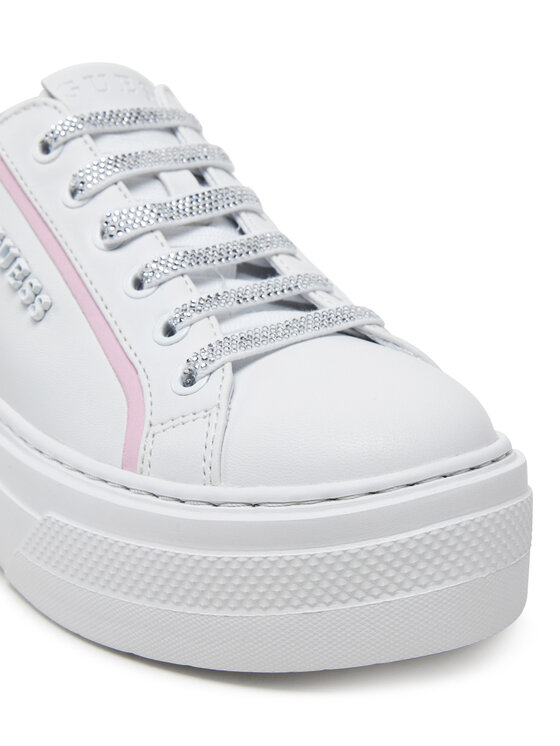 Guess Guess Сникърси FLJMRI ELE12 Бял