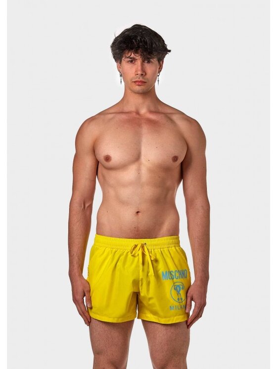 MOSCHINO Underwear & Swim MOSCHINO Underwear & Swim Szorty kąpielowe V3A4284 9301 Żółty