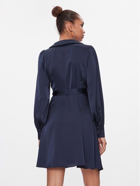Vila Vila Coctailkleid Ravenna 14084510 Dunkelblau Regular Fit