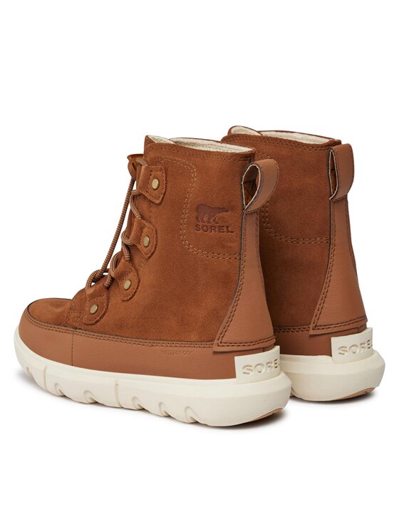 Sorel Sorel Śniegowce Youth Sorel Explorer™ Lace Wp NY4897-242 Brązowy