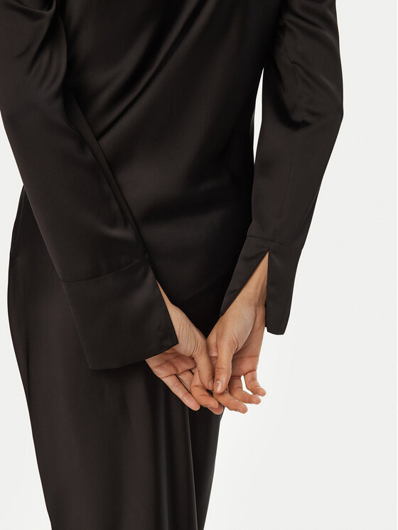 Imperial Imperial Koktel haljina AFGSIBA Crna Regular Fit