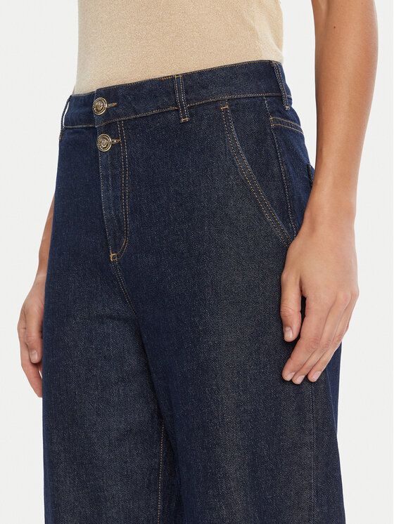 Liu Jo Liu Jo Jeans hlače UF5227 D0275 Modra Regular Fit