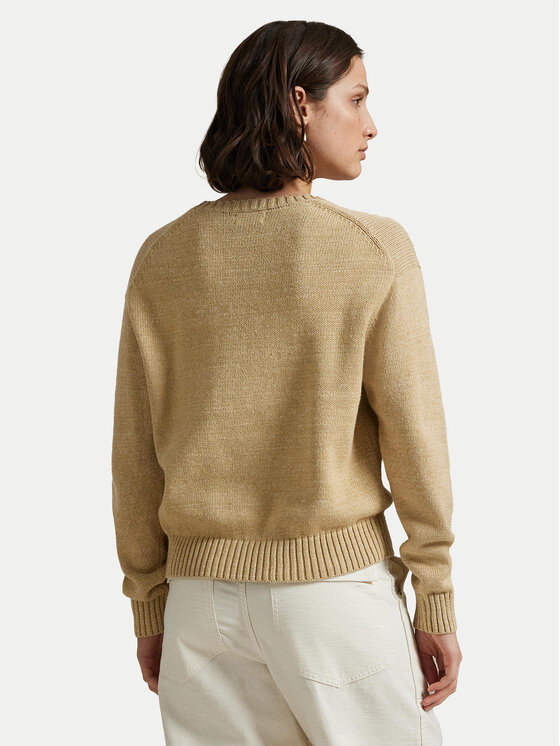 Polo Ralph Lauren Polo Ralph Lauren Džemper 211972121001 Bež Relaxed Fit