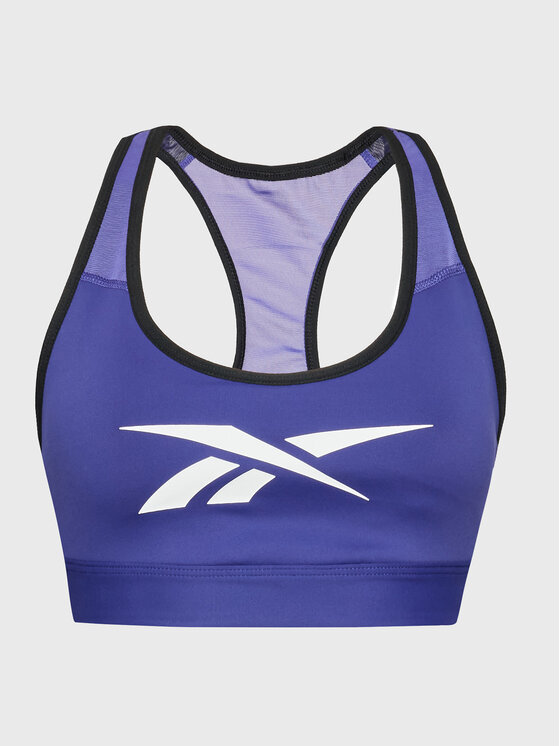 Reebok Reebok Спортен сутиен Lux Vector HI6208 Виолетов
