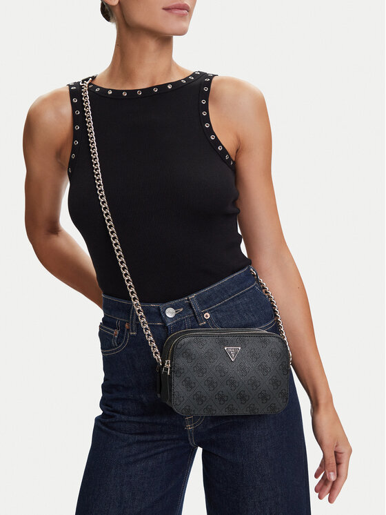 Guess Guess Τσάντα Noelle II HWBG96 72140 Γκρι