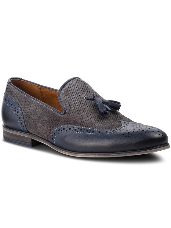 Scarpe basse QZ-03-01-000023 Blu scuro