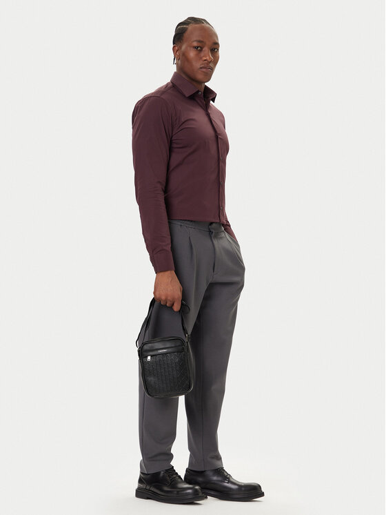 Calvin Klein Calvin Klein Borsellino Emblem Emboss Reporter LV04D3204G Nero