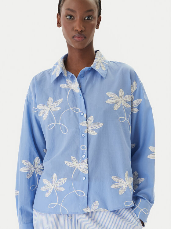 LOLA CASADEMUNT LOLA CASADEMUNT Särk LS2615089 Sinine Relaxed Fit