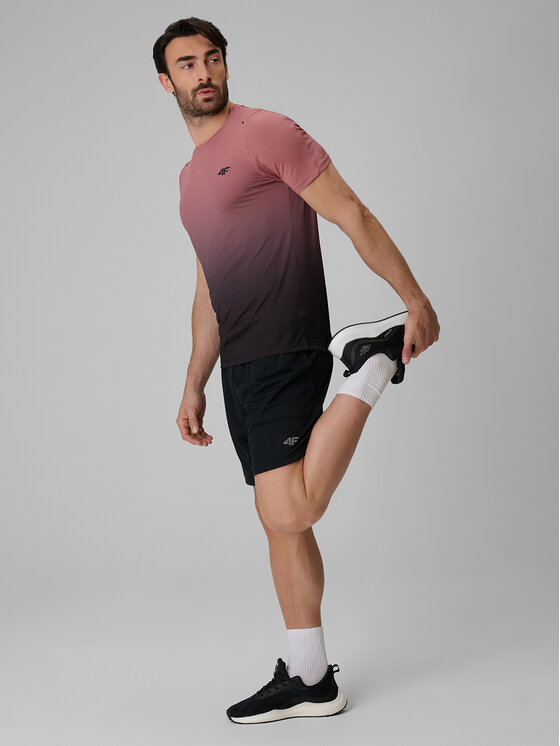 4F 4F Szorty sportowe NO LIMITS Czarny Regular Fit