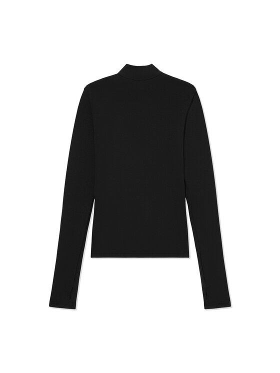 La Mania La Mania Bluzka SHERYL Czarny Classic Fit