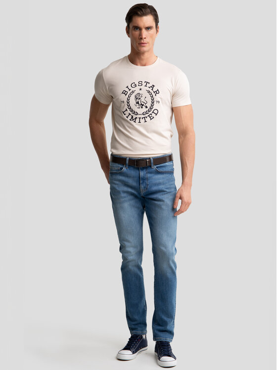 BIG STAR BIG STAR Jeansy HARPER Niebieski Tapered Fit