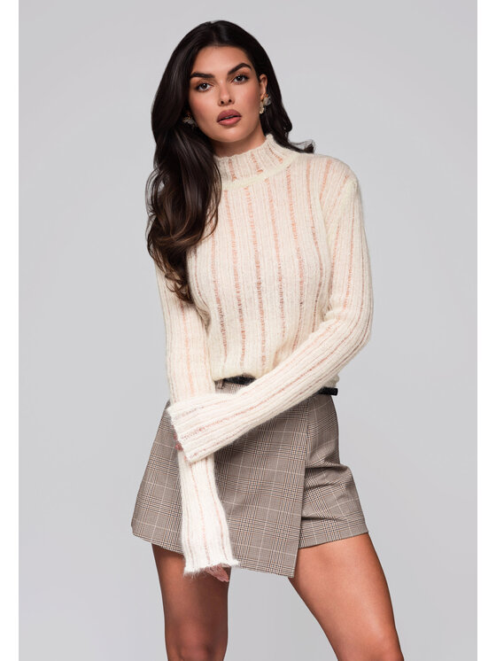 Sweter Ombre, Beżowy, LW-SWTN-0112