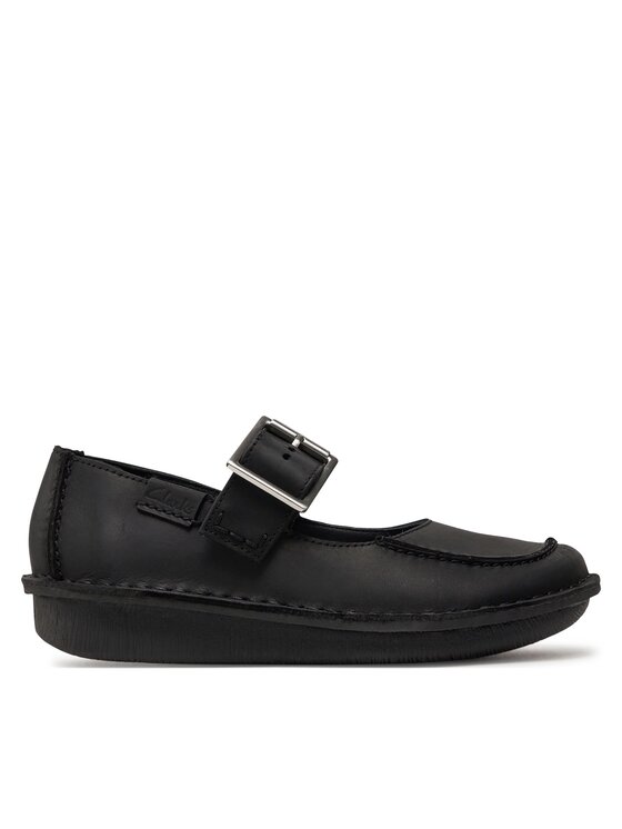 Clarks Clarks Halbschuhe Funny Bar 26176442 Schwarz