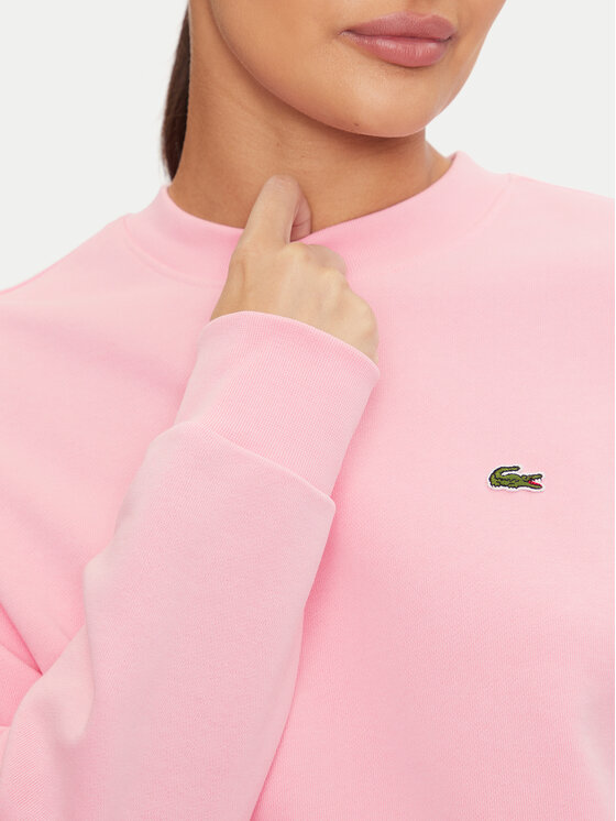 Lacoste Lacoste Majica dugih rukava SF9202 Ružičasta Regular Fit