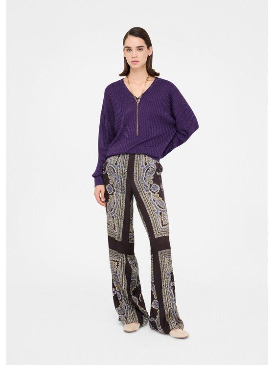 Liu Jo Liu Jo Maglione MF5390MS46JA4369 Viola Regular Fit