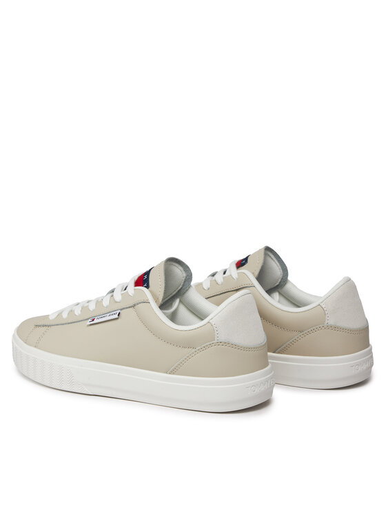 Tommy Jeans Tommy Jeans Laisvalaikio batai Tjw Cupsole Sneaker Ess EN0EN02508 Smėlio