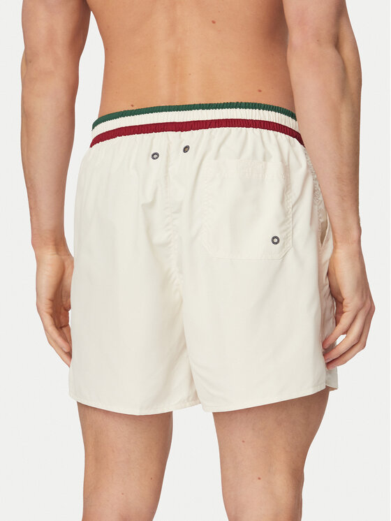 Aeronautica Militare Aeronautica Militare Badeshorts 261BW0233UCT02967 Weiß Regular Fit