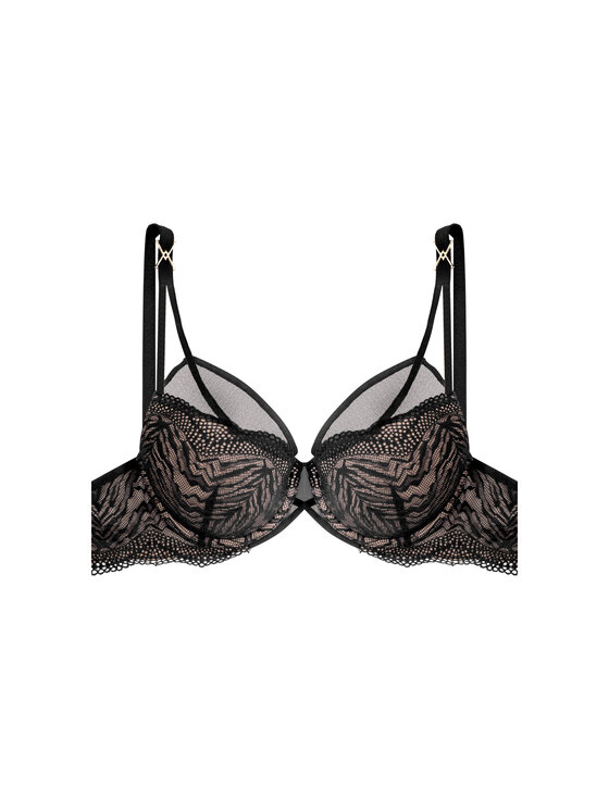 Esotiq Esotiq Biustonosz push-up 40890 Czarny