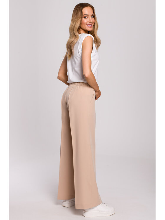 Made of Emotion Made of Emotion Pantaloni da donna M570 Beige
