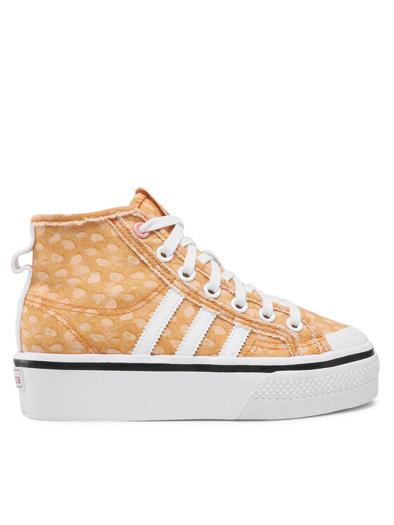 Sneakers adidas Disney Nizza Platform Mid GZ1657 Portocaliu