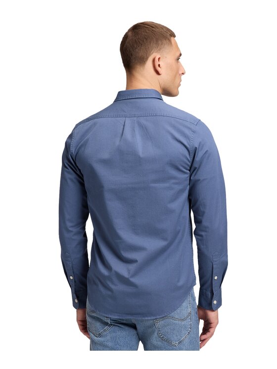 Lee Lee Koszula 112386413 Niebieski Regular Fit