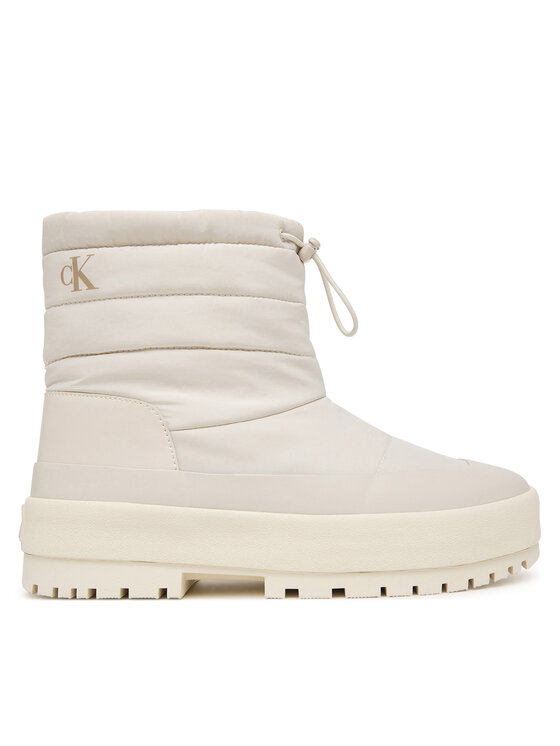 Calvin Klein Calvin Klein Lumesaapad Vulc Flatform Snowboot Nyl HW0HW03245 Kreemjas