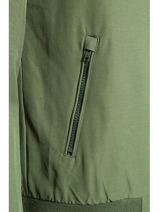 Wrangler Wrangler Giacca di transizione BOB THE BOMBER Verde Regular Fit