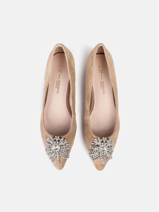 L37 L37 Ballerine LET IT SHINE Beige