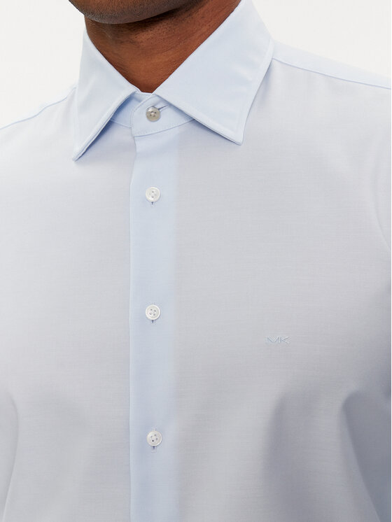 Michael Kors Michael Kors Hemd MD0MD91514 Himmelblau Modern Fit