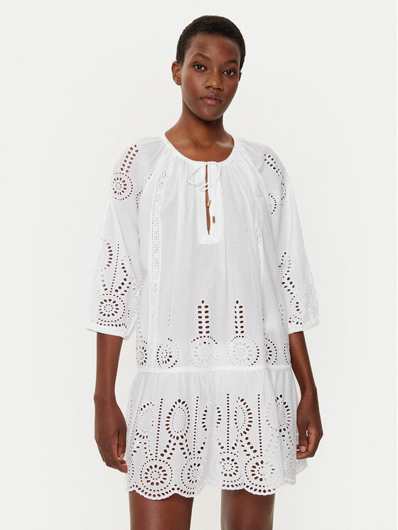 Melissa Odabash Melissa Odabash Strand ruha Ashley Fehér Regular Fit