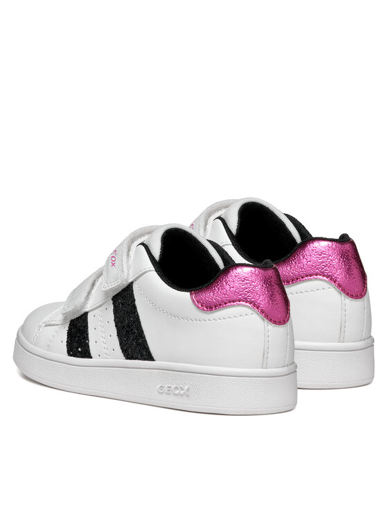 Geox Geox Snīkeri J Eclyper Girl J45LRA 000BC C0404 M Balts