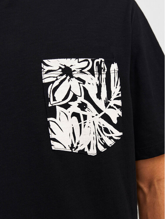 Jack&Jones Jack&Jones T-shirt Lafayette 12250435 Crna Standard Fit