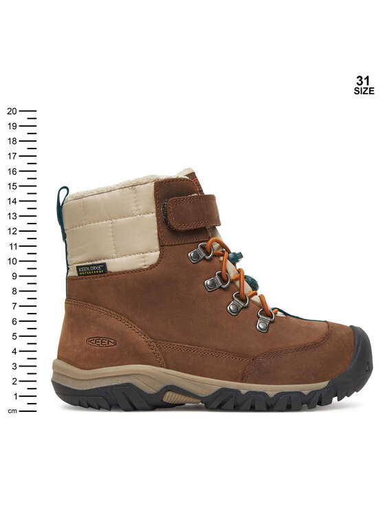 Keen Keen Sněhule Kanibou Waterproof 1031057 Hnědá