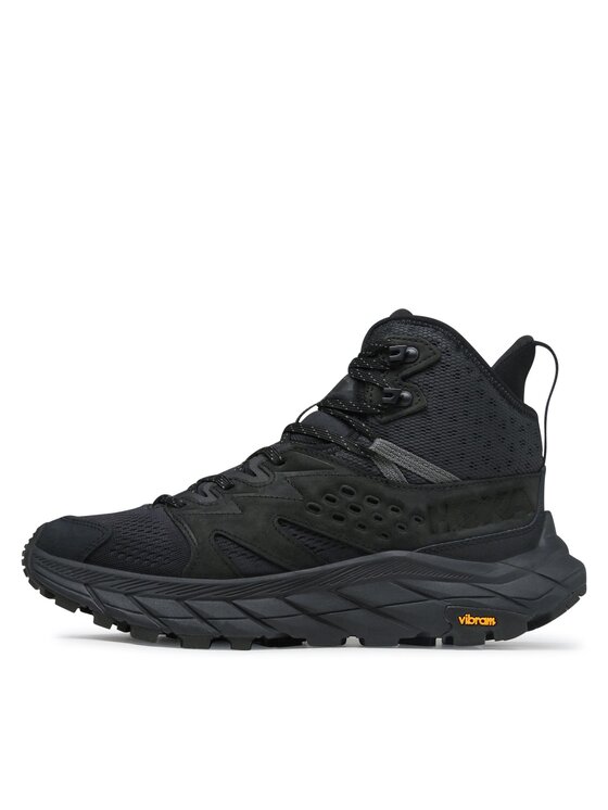 Hoka Hoka Trekking čevlji Anacapa Breeze Mid 1134505 Črna