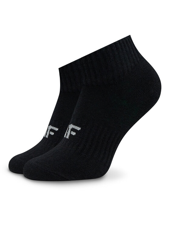 4F 4F Set od 5 pari dječjih niskih čarapa 4FJWAW23USOCF231 Crna