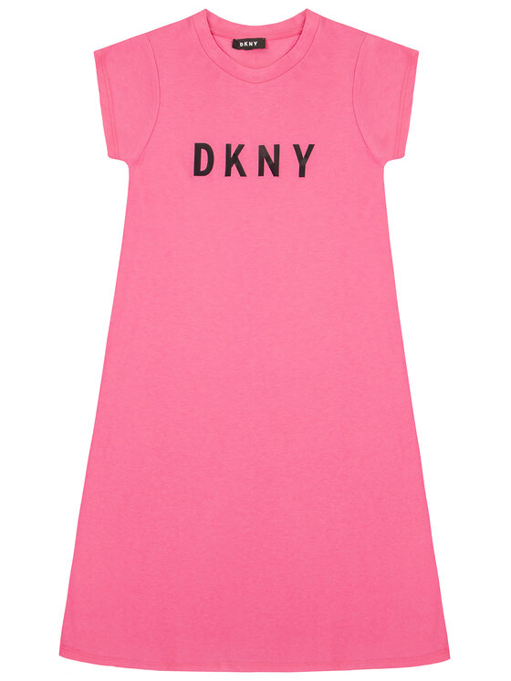 DKNY DKNY Hétköznapi ruha D32752 S Rózsaszín Regular Fit
