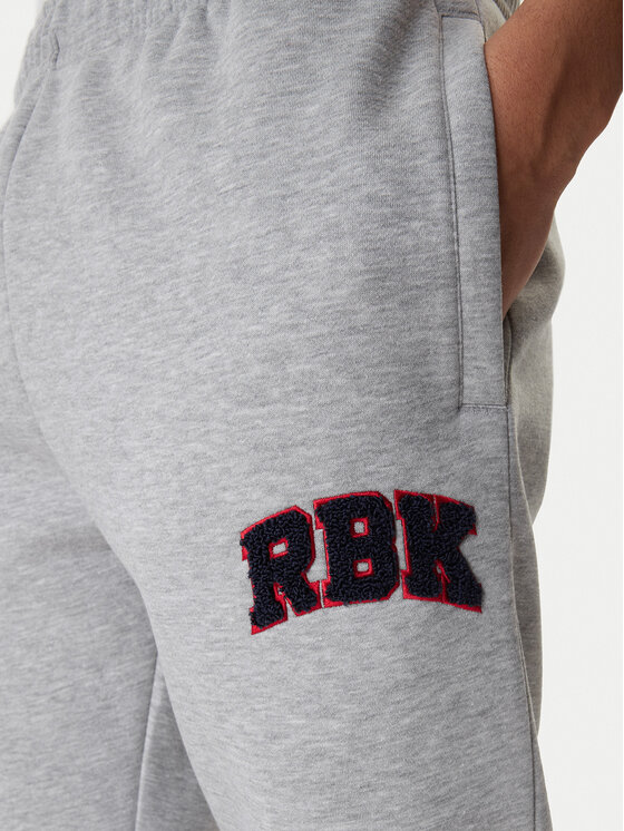 Reebok Reebok Jogginghose Bermingham RK25555CCM Grau Relaxed Fit