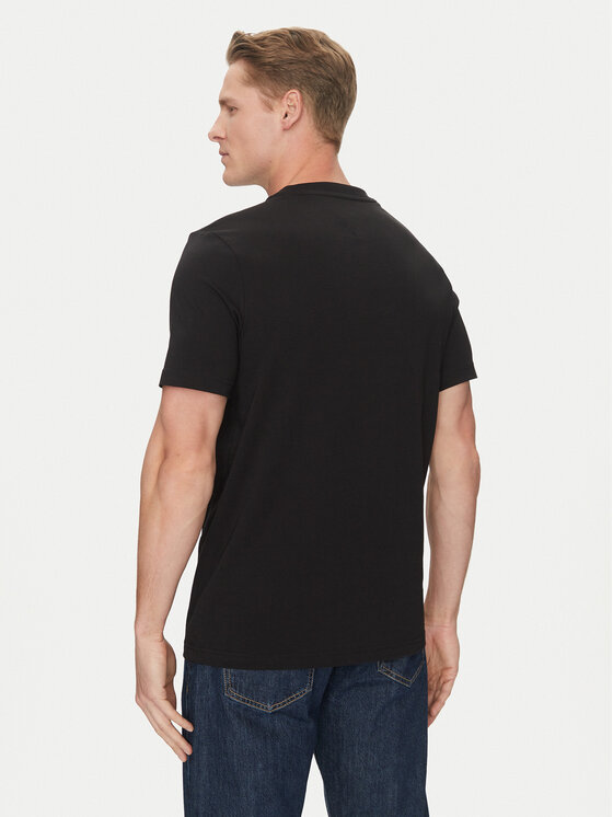 Tommy Hilfiger Tommy Hilfiger T-Shirt Stack MW0MW38622 Μαύρο Regular Fit